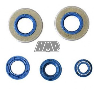 Jogo retentores motor MINARELLI P4 / P4R / RV4 / DL3 / APRILIA AF1 50 / ET TUAREG / RALLY / RED ROSE - ATHENA